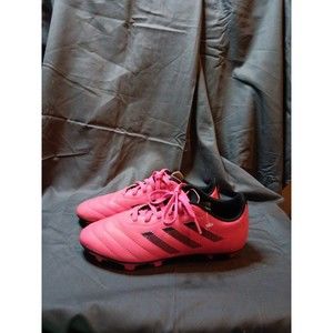 Adidas Black/Pink Girls Soccer Cleats Size 4 SGC 753002 Neon Hot